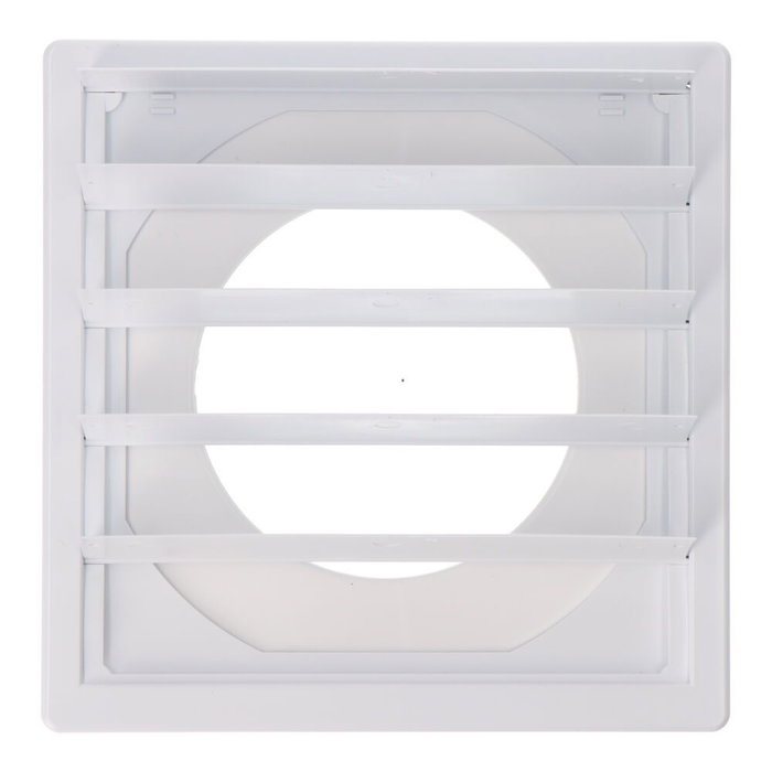 Grille de ventilation EDM 87735 Blanc Ø 10 cm 17 x 17 cm Grille de ventilation EDM 87735 Blanc Ø 10 cm 17 x 17 cm