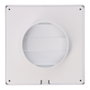Grille de ventilation EDM 87735 Blanc Ø 10 cm 17 x 17 cm