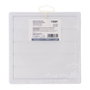 Grille de ventilation EDM 87735 Blanc Ø 10 cm 17 x 17 cm