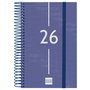 Agenda Finocam YEAR Bleu 11,7 x 18,1 cm 2026