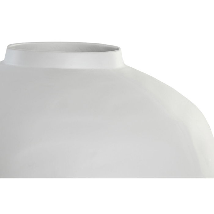 Home ESPRIT Vase Blanc Style artisanal en Grès 40 x 40 x 44 cm