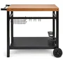 Livoo Desserte pour plancha GS131 Noir