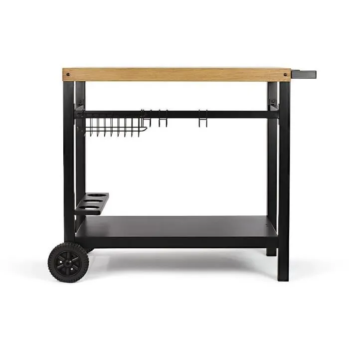 Livoo Desserte pour plancha GS131 Noir