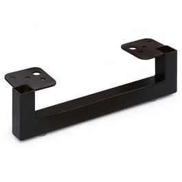 Q&Q Pied métallique modèle Kasta noir mat