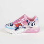 Cerdá Minnie T029 - Chaussure sportive enfant avec semelle TPR et lumières LED, taille 29, couleur rose clair