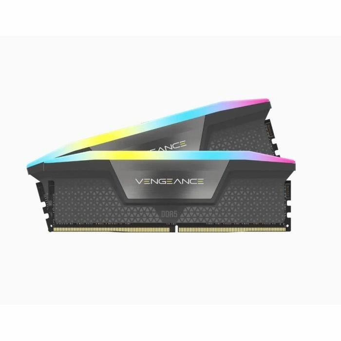 Mémoire RAM Corsair CMH32GX5M2B6000Z30K 32 GB DDR5 6000 MHz 4800 MHz cl30 Mémoire RAM Corsair CMH32GX5M2B6000Z30K 32 GB DDR5 6000 MHz 4800 MHz cl30