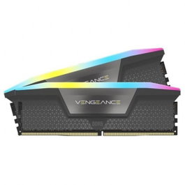 Corsair Vengeance RGB DDR5 32 Go (2x16 Go) 6000 MHz Gris