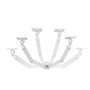 One Monitor Mount Solid Dual White DM 4220