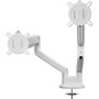 One Monitor Mount Solid Dual White DM 4220