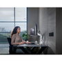 One Monitor Mount Solid Dual White DM 4220