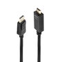 Lindy Câble Adaptateur DisplayPort vers HDMI 2 m 10.2 Gbps, Compatible 4K UHD 3840x2160@30Hz