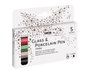 Kreul Set de 5 marqueurs GLASS&PORCELAIN Chalky medium pour verre et porcelaine