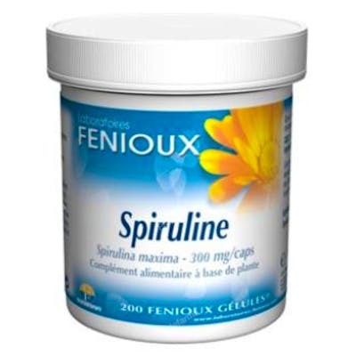 FENIOUX Spiruline 300mg, 200 capsules FENIOUX Spiruline 300mg, 200 capsules