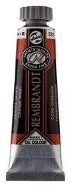Rembrandt Peinture à l'huile Ocre Orangé 232 - Tube 15 ml