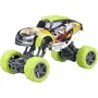 Exost Voiture télécommandée 4x4 X-CRAWLER tout-terrain 20 cm avec suspensions avant et arrière, alimentée par piles AA, pour enfant dès 5 ans