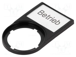 EATON ELECTRIC Cadre avec tableau de description RMQ-Titan 30x50mm