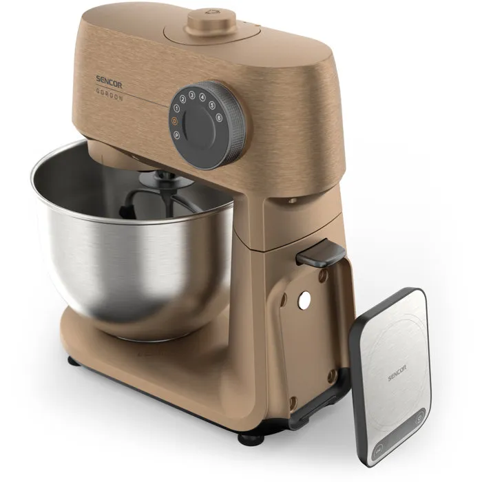 Sencor STM 7630RS Gordon Robot pâtissier multifonction - Champagne Sencor STM 7630RS Gordon Robot pâtissier multifonction - Champagne
