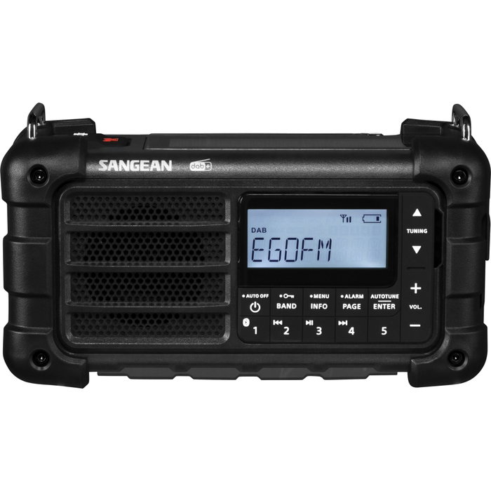 Sangean MMR-99 DAB Radio d'urgence noire Sangean MMR-99 DAB Radio d'urgence noire