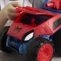 Hasbro Spiderman Super tank à mâchoire 2-en-1, coffret de figurines de 11,5 cm avec véhicule
