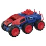 Hasbro Spiderman Super tank à mâchoire 2-en-1, coffret de figurines de 11,5 cm avec véhicule