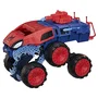 Hasbro Spiderman Super tank à mâchoire 2-en-1, coffret de figurines de 11,5 cm avec véhicule