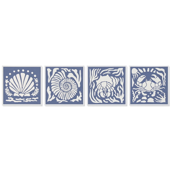 Home ESPRIT Cadre Papier polystyrène 50 x 3 x 50 cm (4 Unités) Home ESPRIT Cadre Papier polystyrène 50 x 3 x 50 cm (4 Unités)