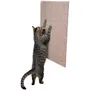 TRIXIE Griffoir XXL pour chat grand junior, tapis en sisal avec catnip, 50 x 70 cm, couleur taupe
