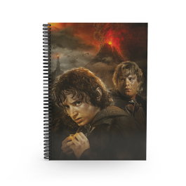 Sd toys Libreta effet 3D Frodo et Sam El Señor de los Anillos