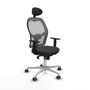 Piqueras y Crespo Chaise de Bureau 1D086G1 Gris foncé