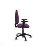 PIQUERAS Y CRESPO Chaise de bureau Algarra en similicuir violet