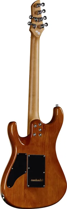 EKO Guitare Électrique Fire 801 Musa, Grey Flamed, 6 Cordes, Aliso, Arce Tosté, Palissandre