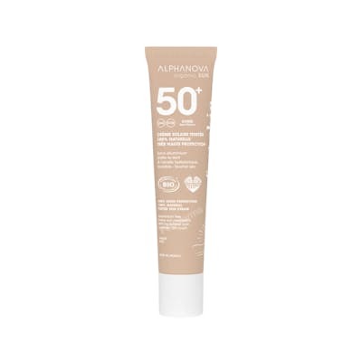 ALPHANOVA Crème Solaire Bio SPF 50+ Couleur Dorée 40g ALPHANOVA Crème Solaire Bio SPF 50+ Couleur Dorée 40g