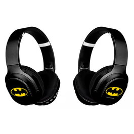 ERT GROUP Casque Audio Sans Fil Bluetooth 5.0 Batman DC Comics, Design Pliable, Autonomie 8h, Microphone HD