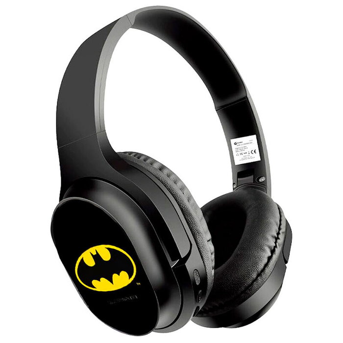 ERT GROUP Casque Audio Sans Fil Bluetooth 5.0 Batman DC Comics, Design Pliable, Autonomie 8h, Microphone HD ERT GROUP Casque Audio Sans Fil Bluetooth 5.0 Batman DC Comics, Design Pliable, Autonomie 8h, Microphone HD