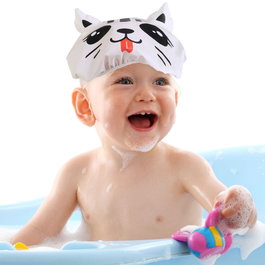 Tom et Zoe Bonnet de Bain Animaux