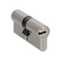 WOLFPACK LINEA PROFESIONAL Cylindre de sécurité 30x30 mm avec came longue nickelé et 5 clés