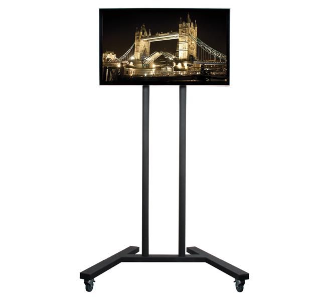 B-Tech BT8503 - Support trolley mobile pour écran plat jusqu'à 60"/50kg - Compatible VESA 800x600 - Noir B-Tech BT8503 - Support trolley mobile pour écran plat jusqu'à 60"/50kg - Compatible VESA 800x600 - Noir