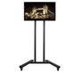 B-Tech BT8503 - Support trolley mobile pour écran plat jusqu'à 60"/50kg - Compatible VESA 800x600 - Noir