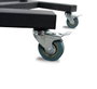 B-Tech BT8503 - Support trolley mobile pour écran plat jusqu'à 60"/50kg - Compatible VESA 800x600 - Noir