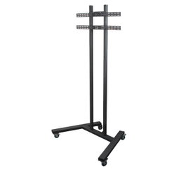 B-Tech BT8503 - Support trolley mobile pour écran plat jusqu'à 60"/50kg - Compatible VESA 800x600 - Noir