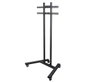 B-Tech BT8503 - Support trolley mobile pour écran plat jusqu'à 60"/50kg - Compatible VESA 800x600 - Noir