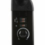 Domo Convecteur de chauffage turbo 2000 W Noir DO7350CH
