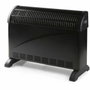 Domo Convecteur de chauffage turbo 2000 W Noir DO7350CH