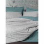 Parure de housse de couette 100% coton renforcé Menthe 220 x 240 cm, 3 pièces