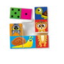 Clementoni Jeu de Domino des Nombres et des Animaux, 24 pièces