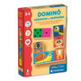 Clementoni Jeu de Domino des Nombres et des Animaux, 24 pièces