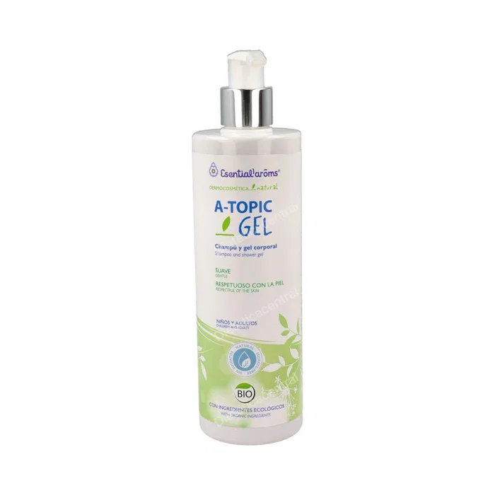 ESENTIAL AROMS A-TOPIC GEL Gel Lavant et Shampooing Bio 400 ml