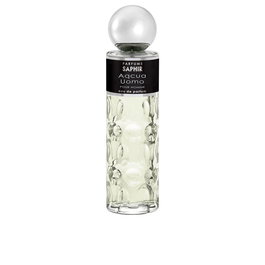 Parfums Saphir AQCUA UOMO Eau de Parfum pour Homme, Fraîcheur Citrique, 200 ml