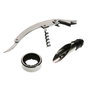 Set d'Accessoires pour Vin Versa Bois 4 x 30 x 10,5 cm