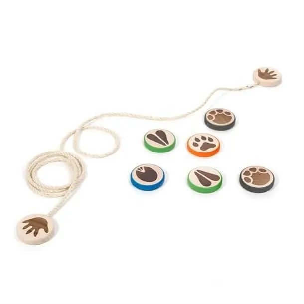 Tactic - Les Papattes - Jeu de société extérieur pour enfants à partir de 4 ans - Aventure avec crocodiles - Dimensions 31.5x23x19 cm